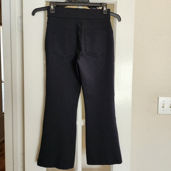 Spanx The Perfect Black Pant Bootcut Ponte Leggings Size Small Black - Picture 3 of 11